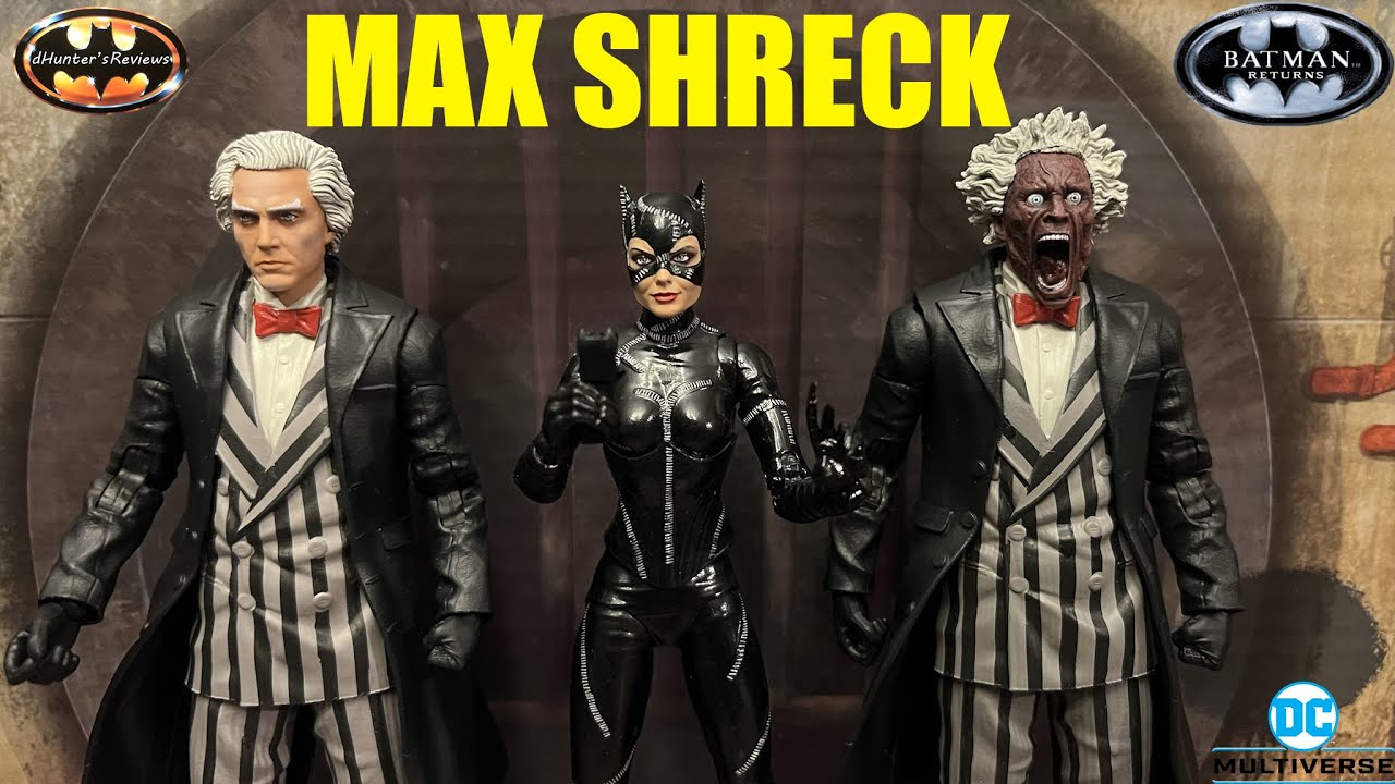 Обзор фигурки McFarlane DC Multiverse Max Shreck Batman Returns Christopher Walken