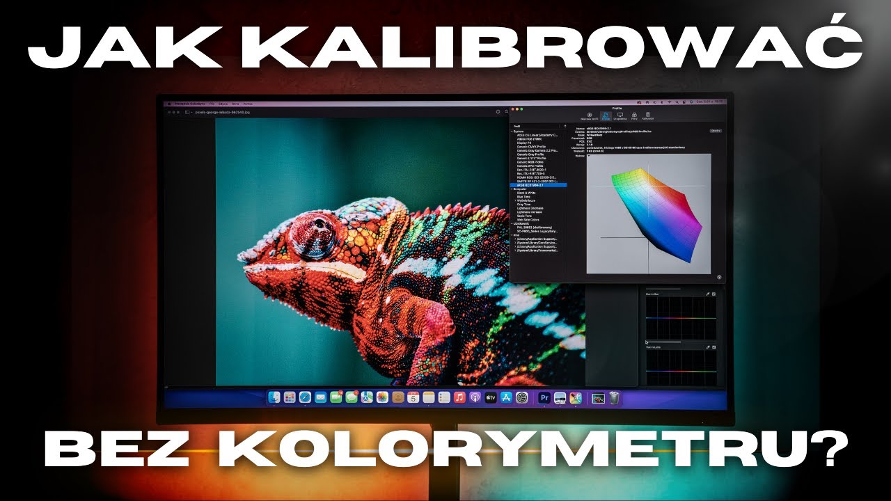 Jak kalibrować monitor bez użycia kolorymetru?