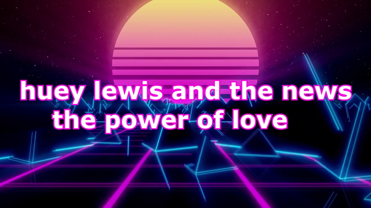 huey lewis and the news - power of love (slowed + reverb)