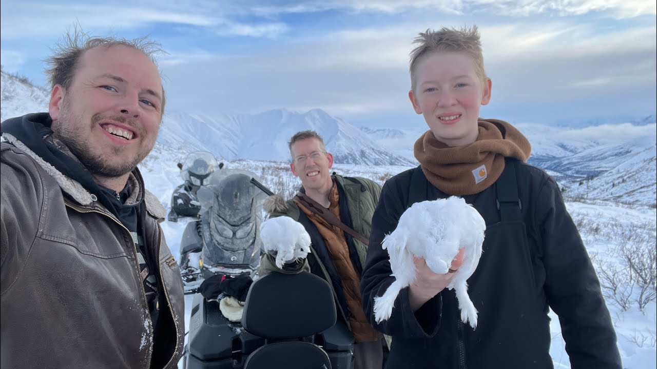 Ptarmigan Hunting in Alaska with Luke and Tommy of the OUTDOOR BOYS!