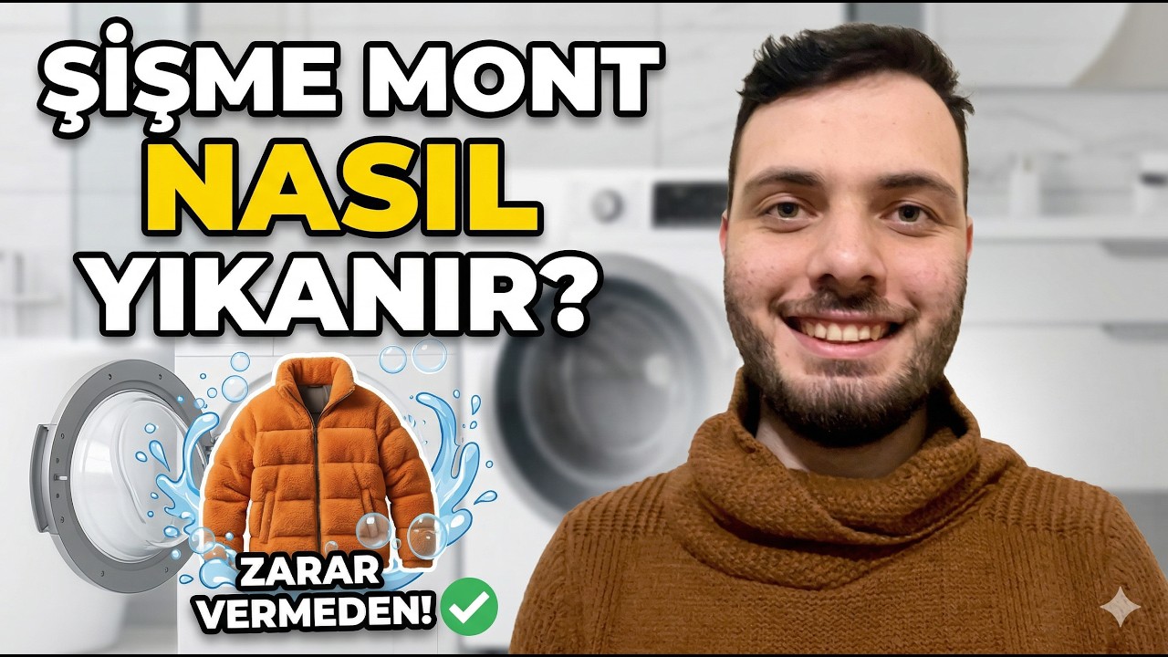 Şişme Mont Makinede Nasıl Yıkanır? Montu Bozmadan Doğru Yıkama Rehberi