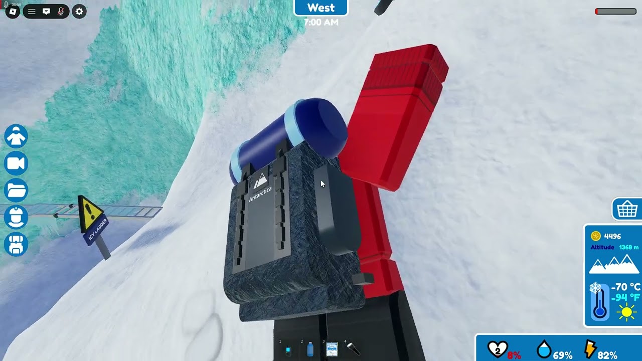 Finishing my expedition.