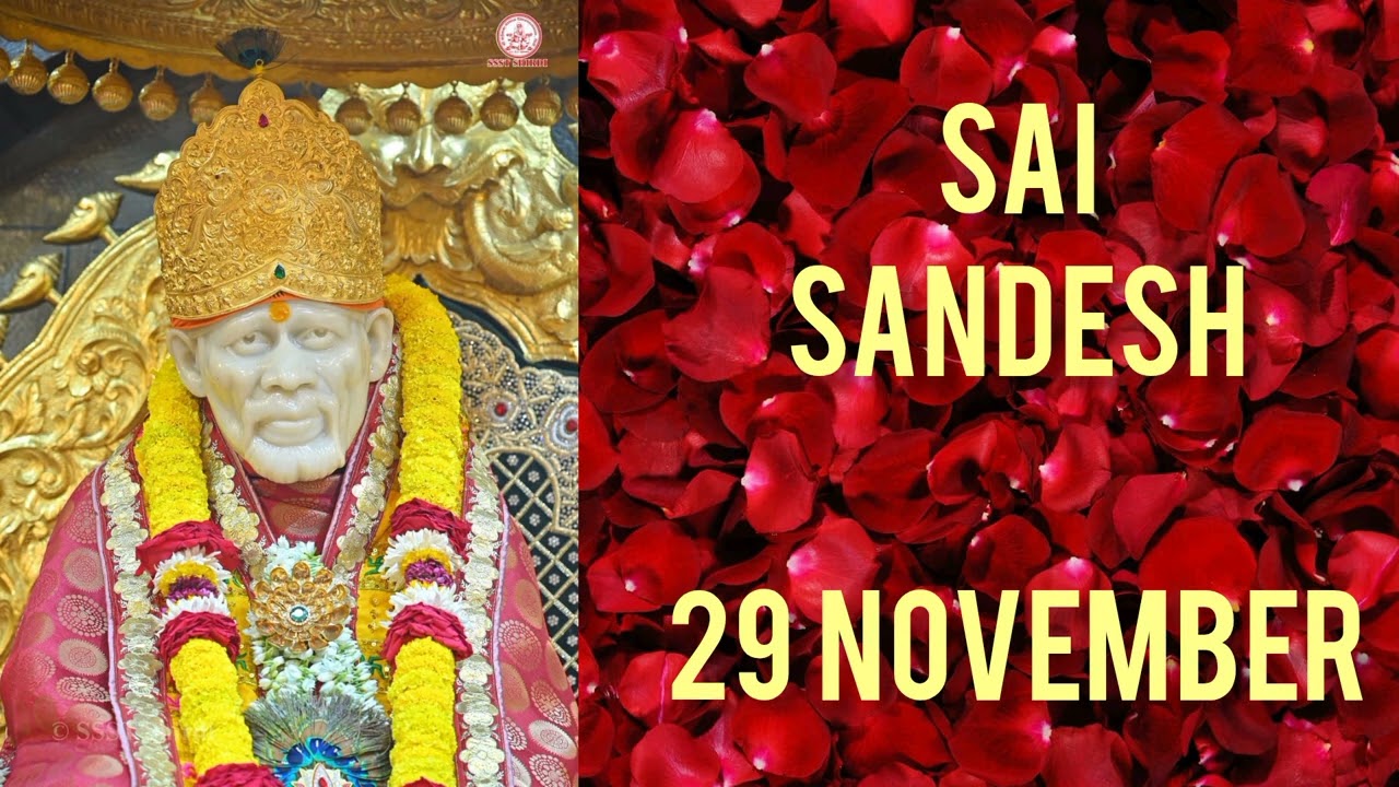 SAI SANDESH || 29 NOVEMBER 2025