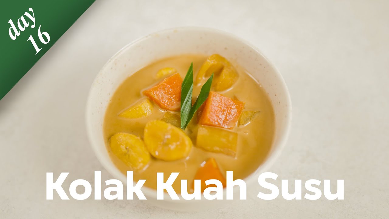 TAKJIL WAJIB ! KOLAK KUAH SUSU !