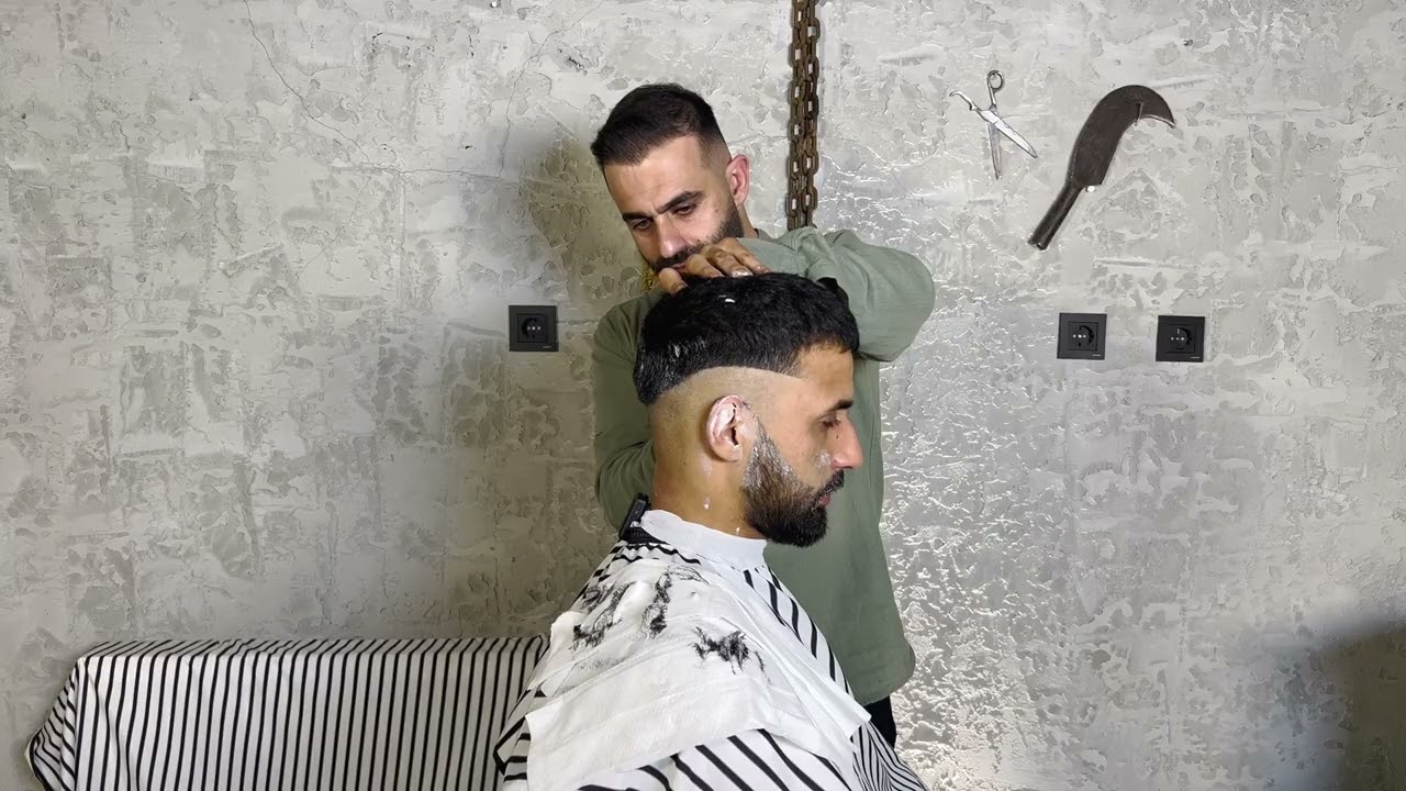 TURKISH STRAIGHT RAZOR SHAVE ASMR