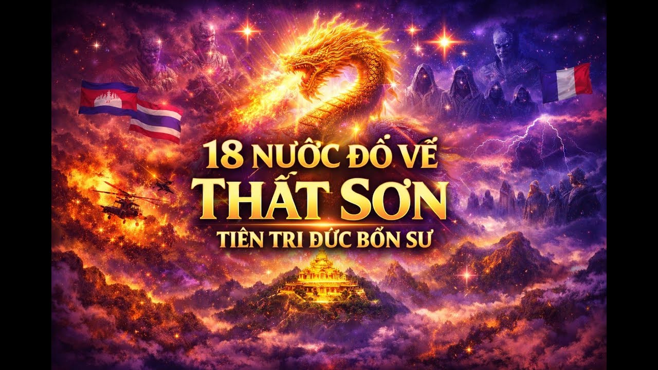 18 NƯỚC ĐỔ VỀ THẤT SƠN AN GIANG – LỜI TIÊN TRI KHIẾN THẾ GIỚI RUN SỢ