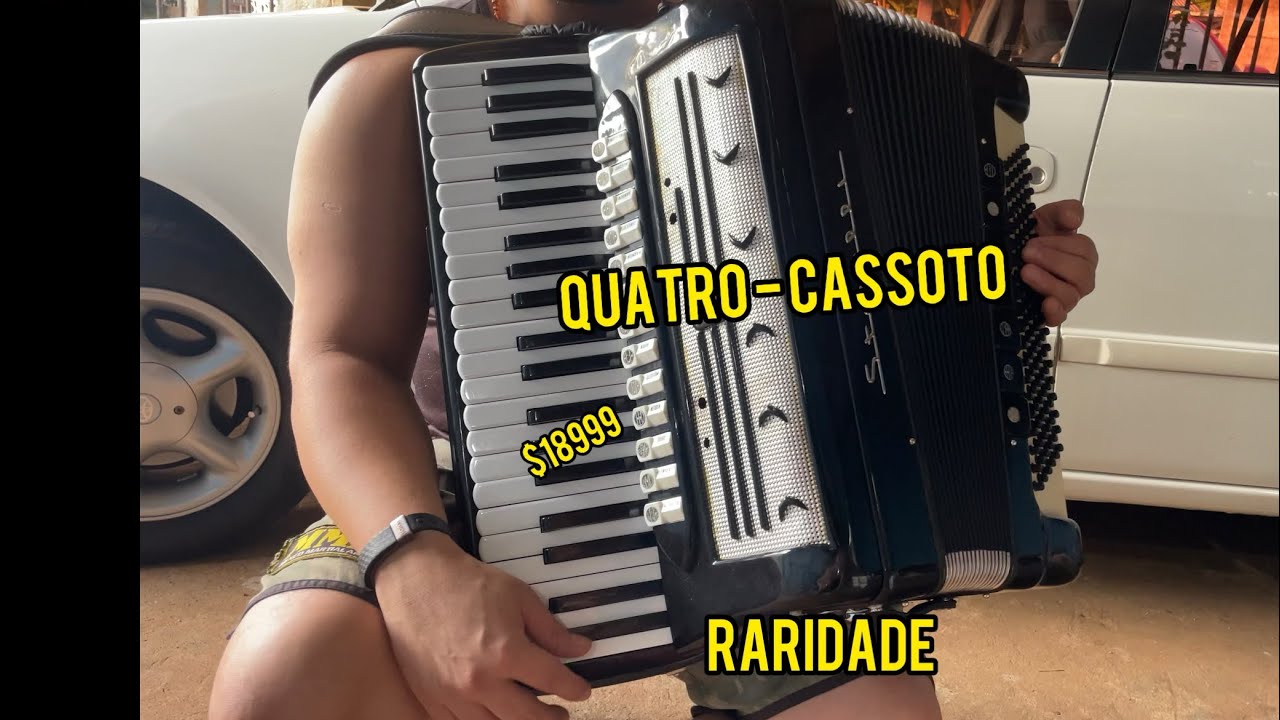 (Vendido) Acordeon STANELLI Quatro CASSOTO