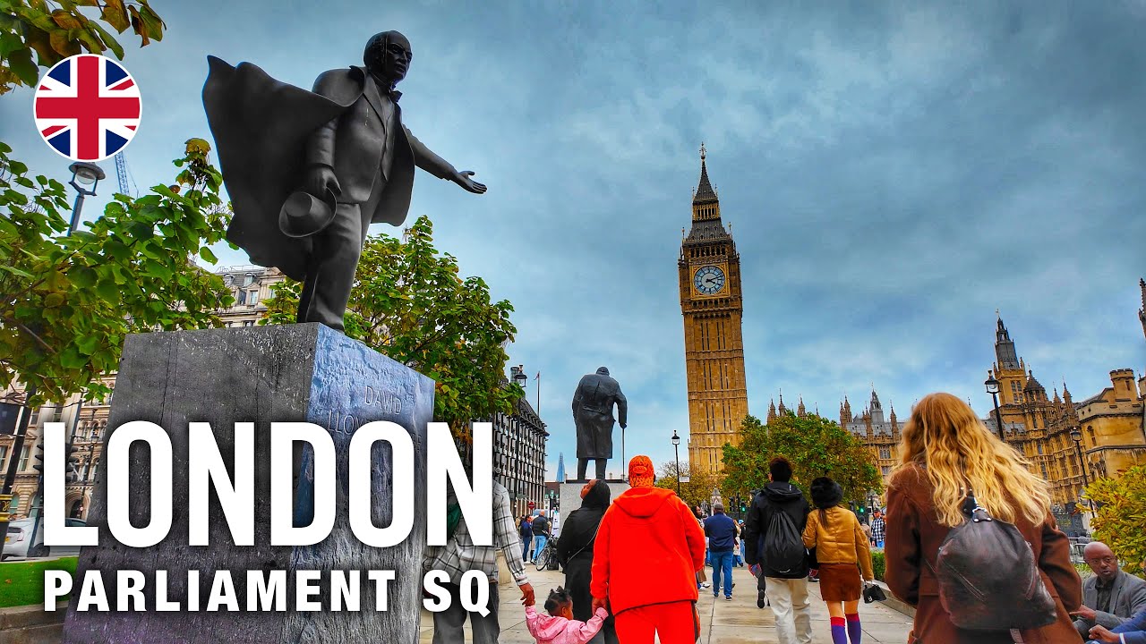 London Walking Tour 4K 🇬🇧 Westminster Abbey | Parliament Square | Big Ben