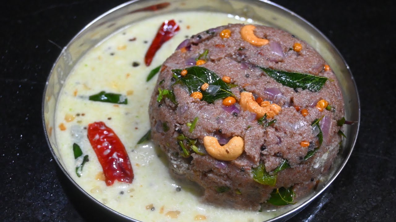 ஆரோக்கியமான கோதுமை ரவா ராகி உப்புமா  தேங்காய் சட்னி இப்படி செய்ங்க ! Wheat rava Ragi upma 