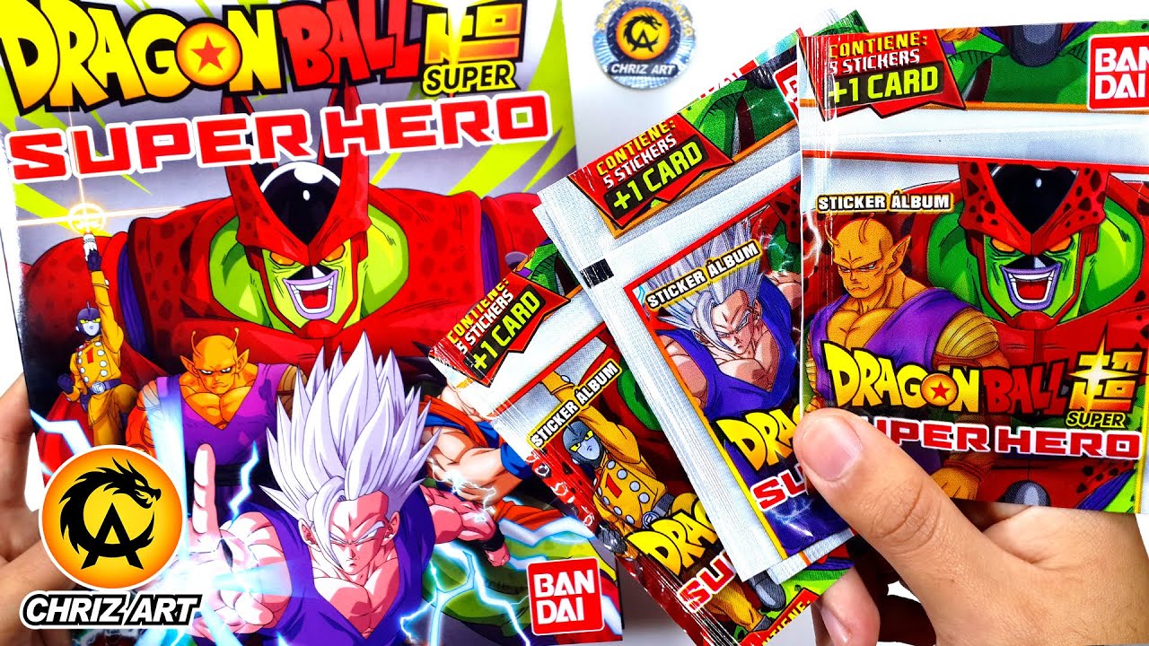 Apertura Álbum Dragon ball SUPER HERO La película | CHRIZ ART