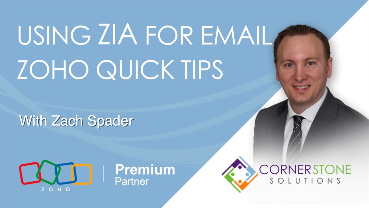 Save Time with Zia for Zoho Mail