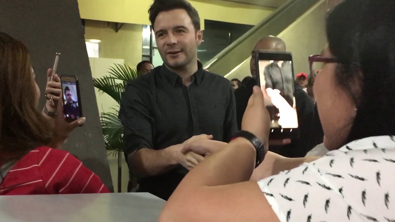 Shane Filan Manila Arrival Feb 7,2018