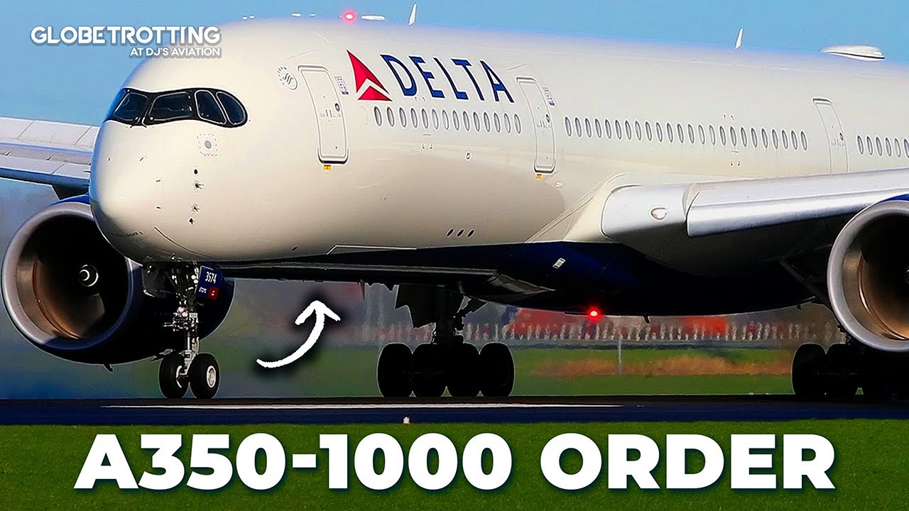 Важный заказ компании Delta на самолет A350-1000