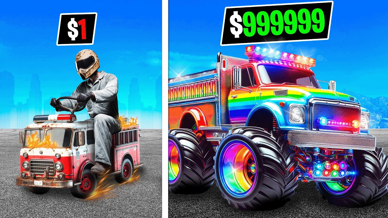 $1 to $1,000,000 Firetruck