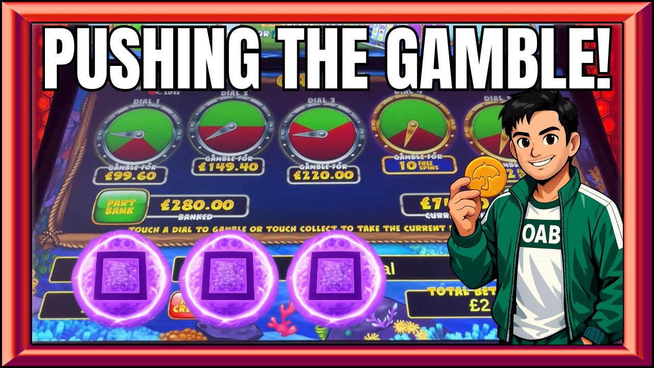 🎰 PUSHING THE GAMBLE! £1000 Vs Slots! 🎰