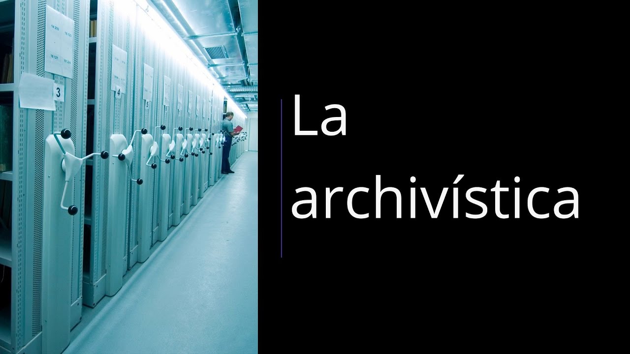 La archivística principios y retos