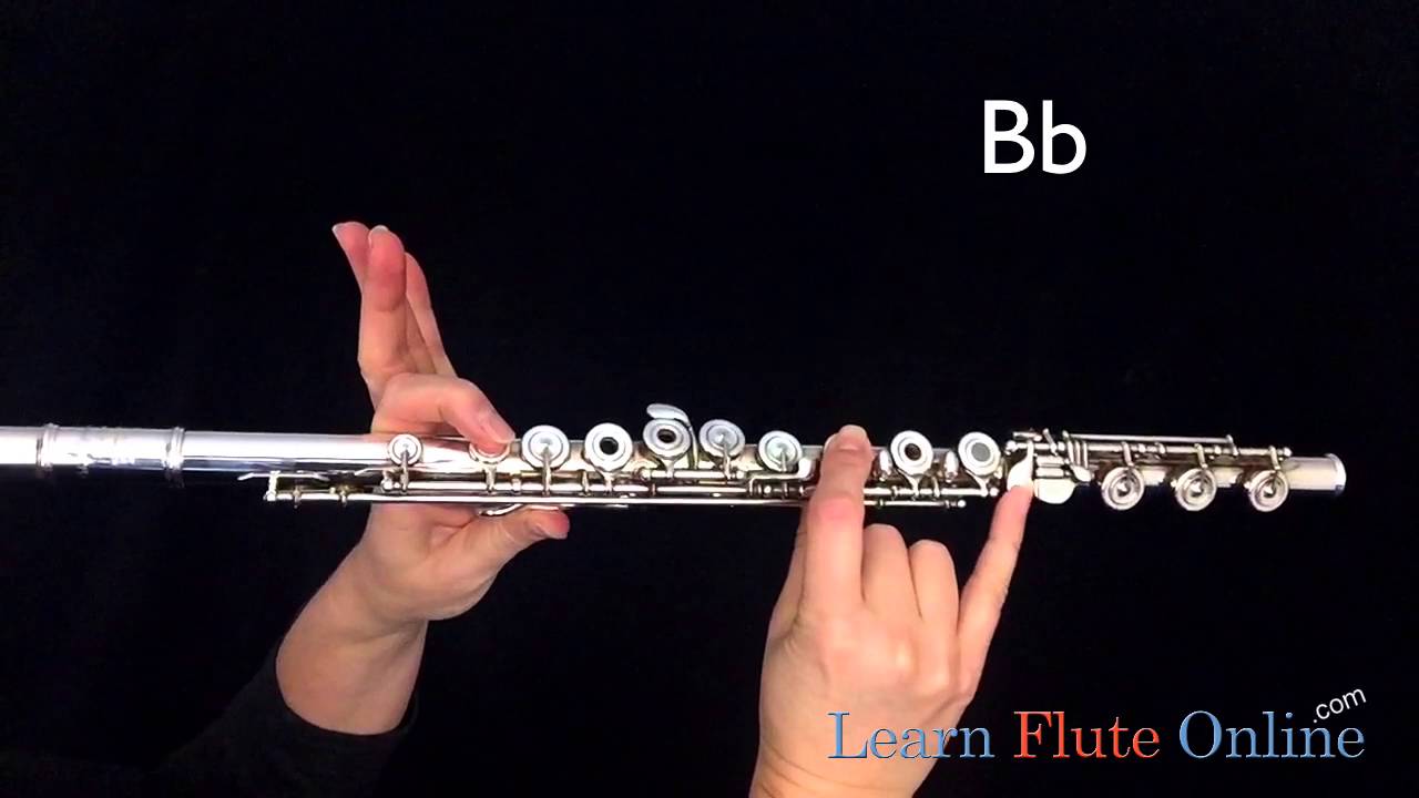 Hot Cross Buns on FLUTE for Band D C B flat