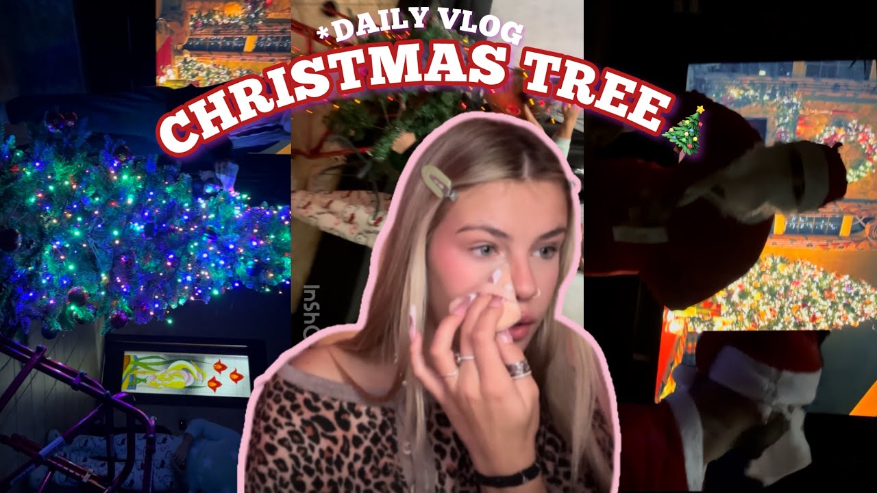 DAILY VLOG+CHRISTMAS TREE🎄-finito male