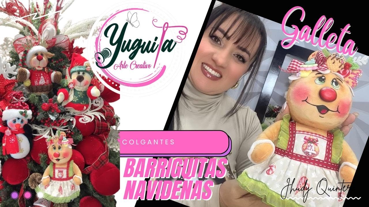 Colgante Barriguitas Navideñas GALLETA