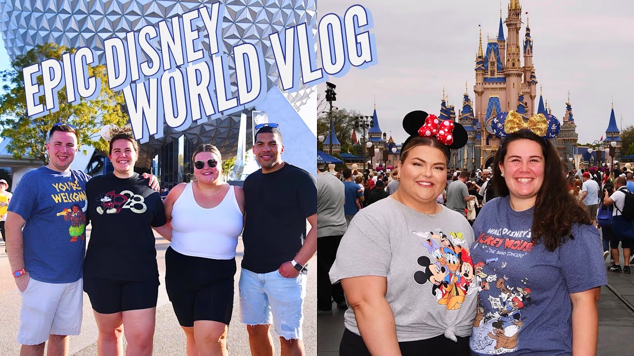 DISNEY WORLD 2022 EPIC VLOG! EPCOT + MAGIC KINGDOM