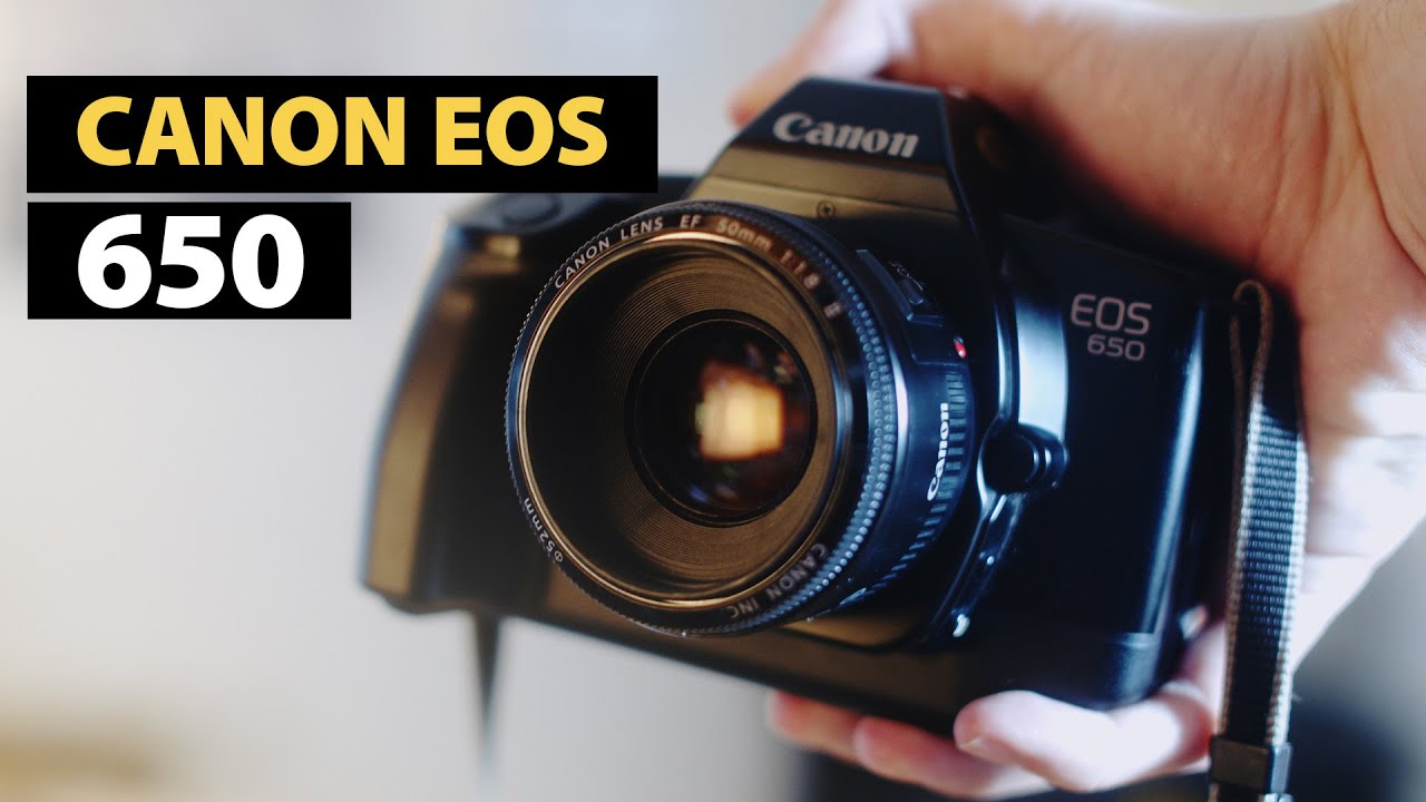CANON EOS 650 - Prva Canon 35mm film kamera koja je imala EF mount objektive i koristila autofokus