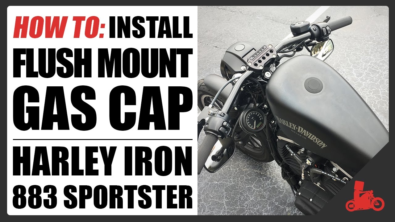HOW TO: Install Gas Cap / Flush Mount on Harley-Davidson Sportster