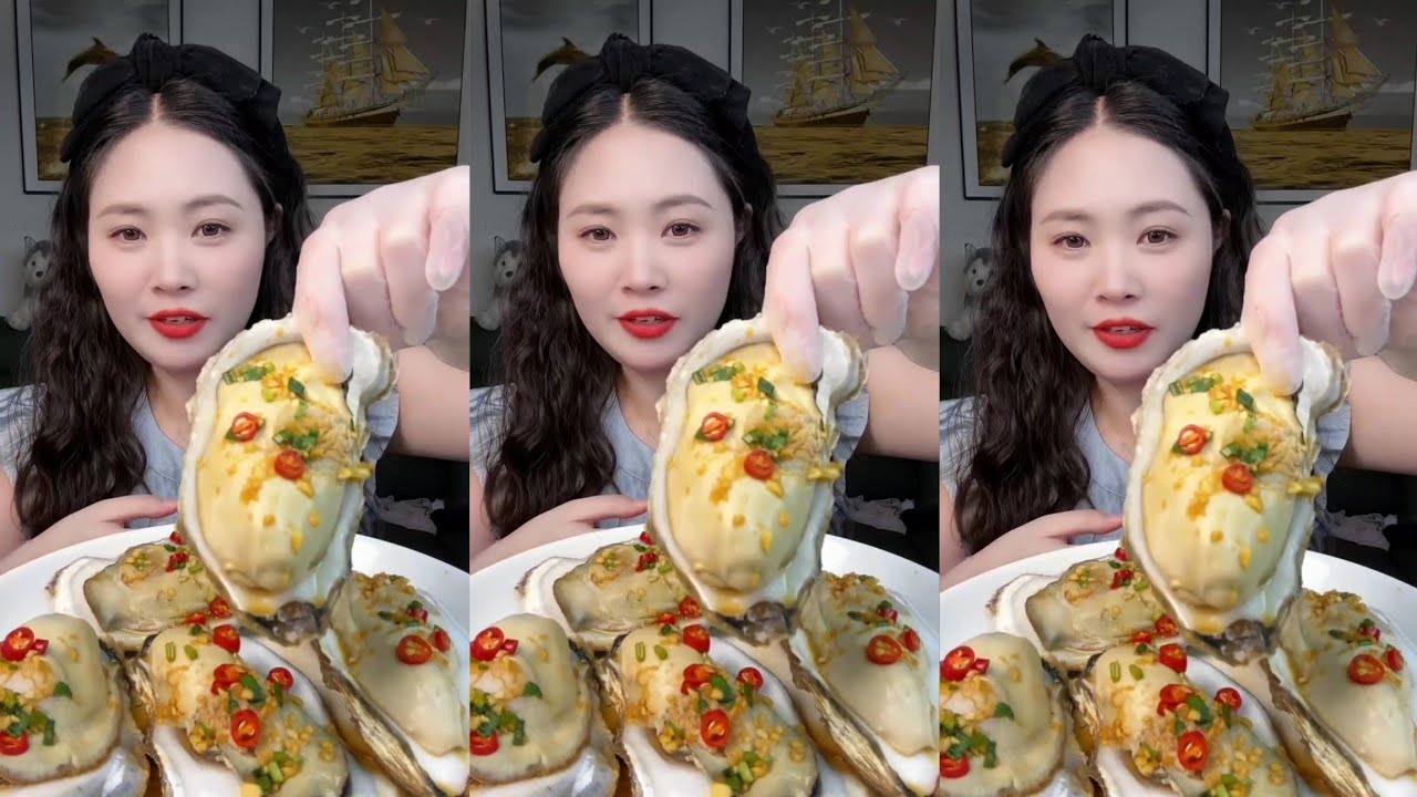 Eating oysters 🦪🦪Seafood 🦞🦞 spicy shrimp 🍤🍤#mukbang #oysters #delicious #seafood