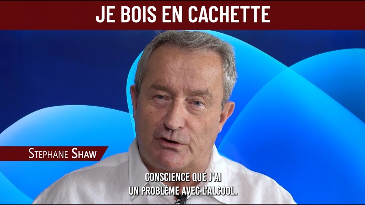 Je bois en cachette.