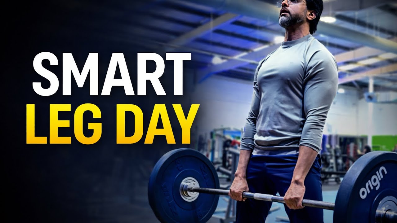 Smart Training Series 2 | How I Train Legs When Recovery Is the Priority (Still Get a Pump)