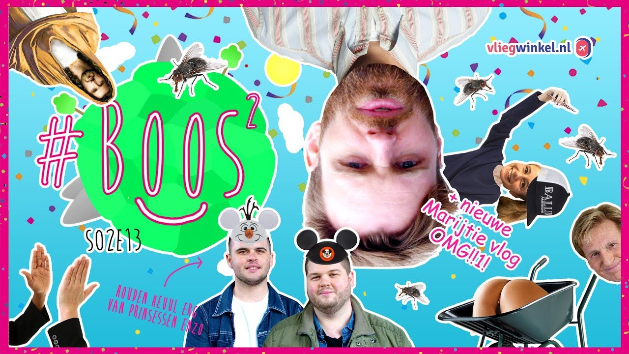#BOOS BREEKT IN BIJ VLIEGWINKEL.NL EN MARIJE VLOGT ZICH HELEMAAL DE TYFUS | #BOOS S02E13