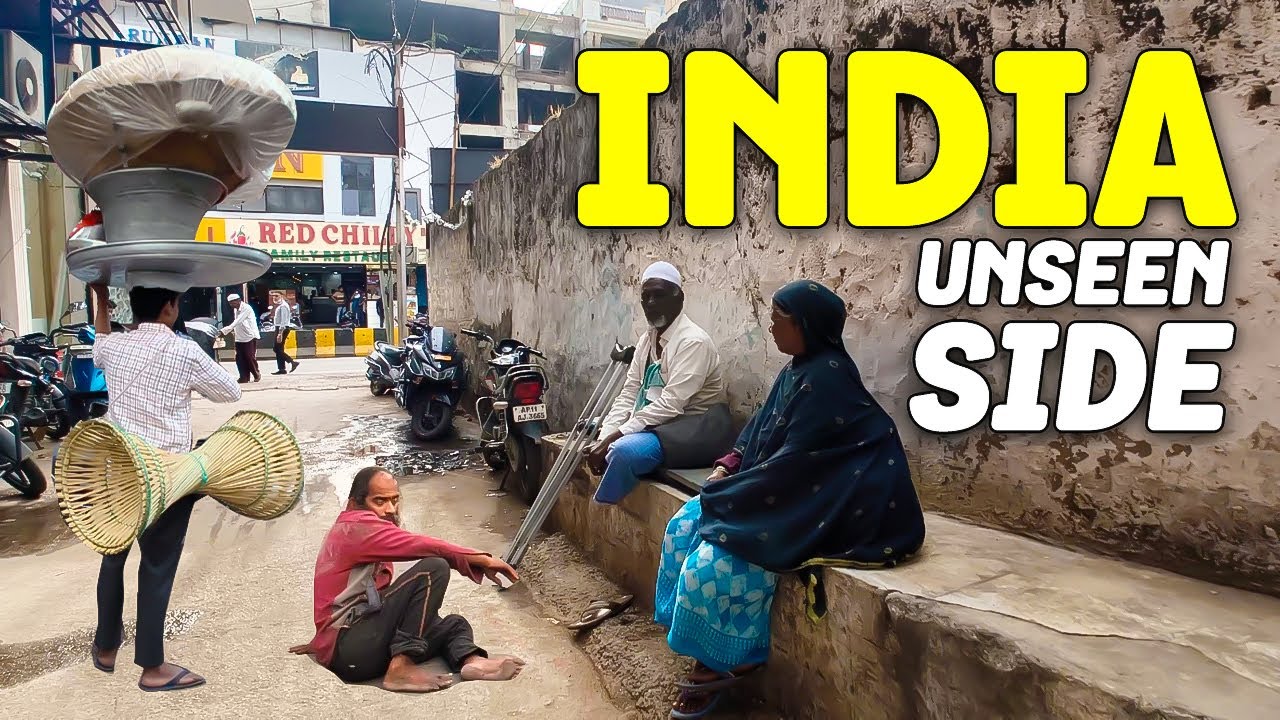Это ДЕЙСТВИТЕЛЬНО уличная жизнь в ИНДИИ? 🇮🇳 | Пеший тур 4K