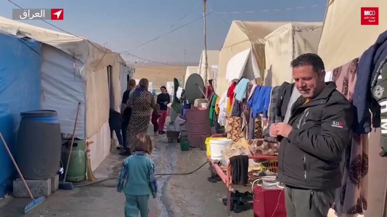 مونت كارلو الدولية تنقل معاناة النازحين في مخيمات شمال العراق