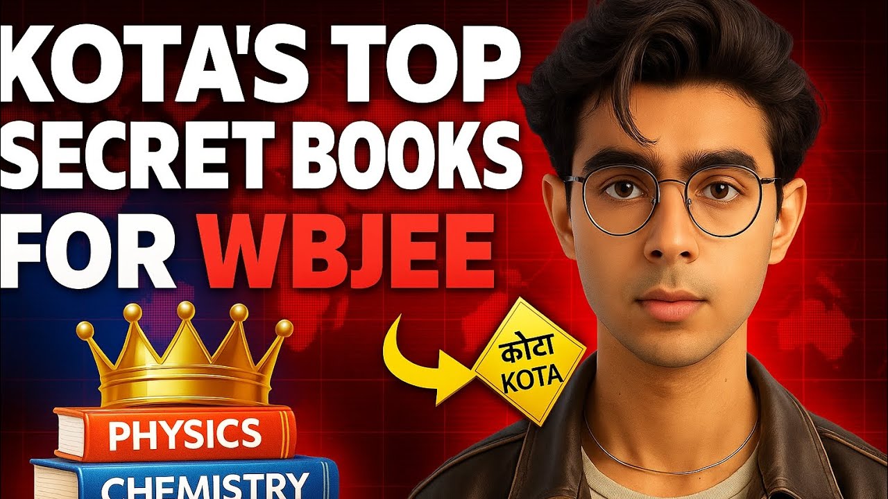 📚 Best Books for WBJEE 2026 Preparation | Complete Guide for Physics, Chemistry & Maths