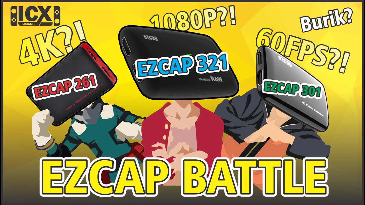 [REVIEW] Ezcap 261 vs Ezcap 301 vs Ezcap 321! Kata Siapa Ezcap Burik?!