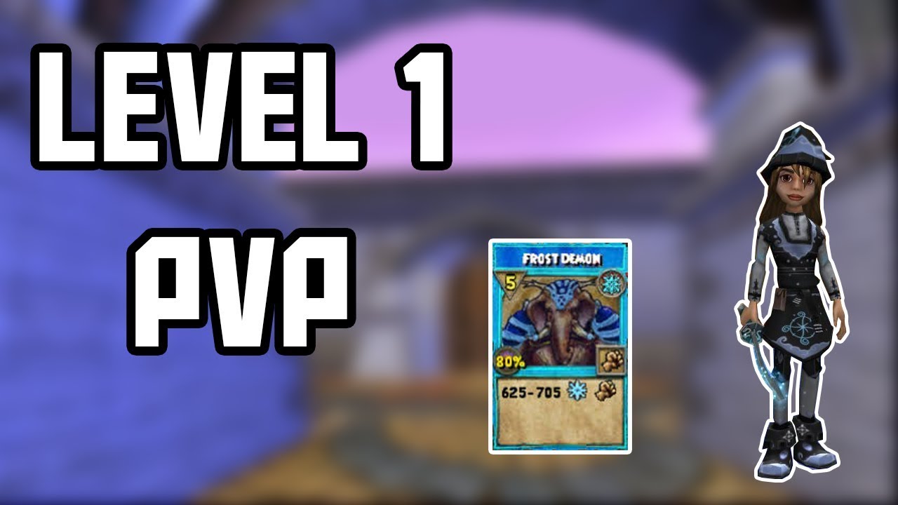 THIS IS INSANE | Wizard101 Lvl 1 PVP