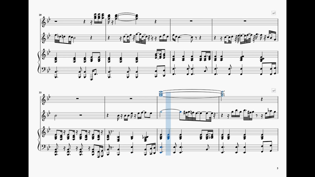 Kiss and Say Goodbye Piano Accompaniment