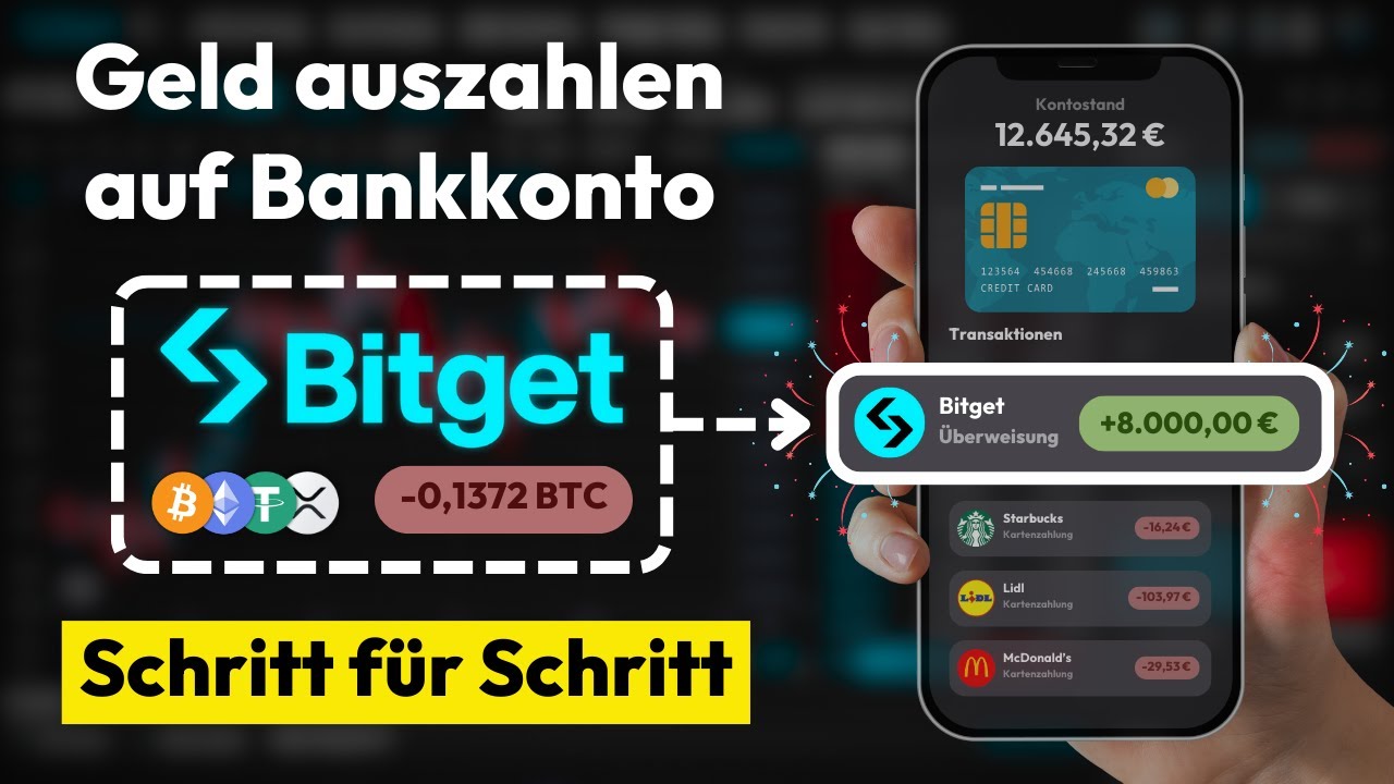 Geld auszahlen auf Bitget ✅ Euro Auszahlung auf Konto (Schritt f&uuml;r Schritt Anleitung)