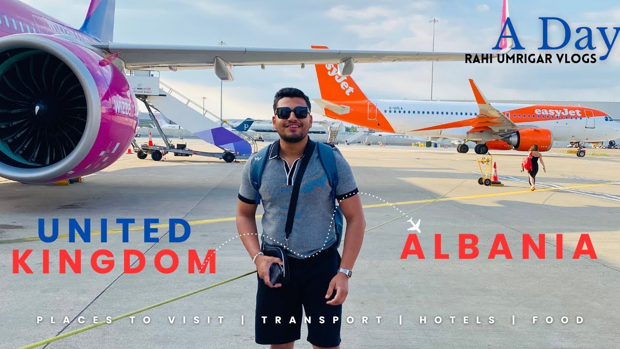 Day 1 UK ✈︎ Albania: The Ultimate Travel Adventure | A Day | Boys International Trip🏝️ |2024