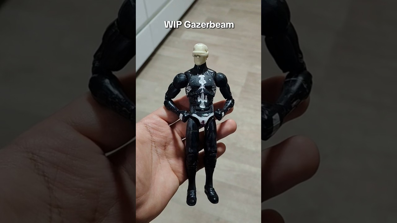 WIP Gazerbeam from The incredibles - custom marvel legends