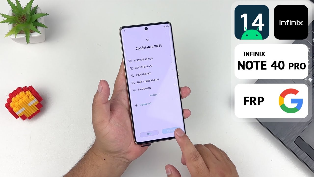 Eliminar Cuenta de Google Infinix Note 40 Pro | Android 14