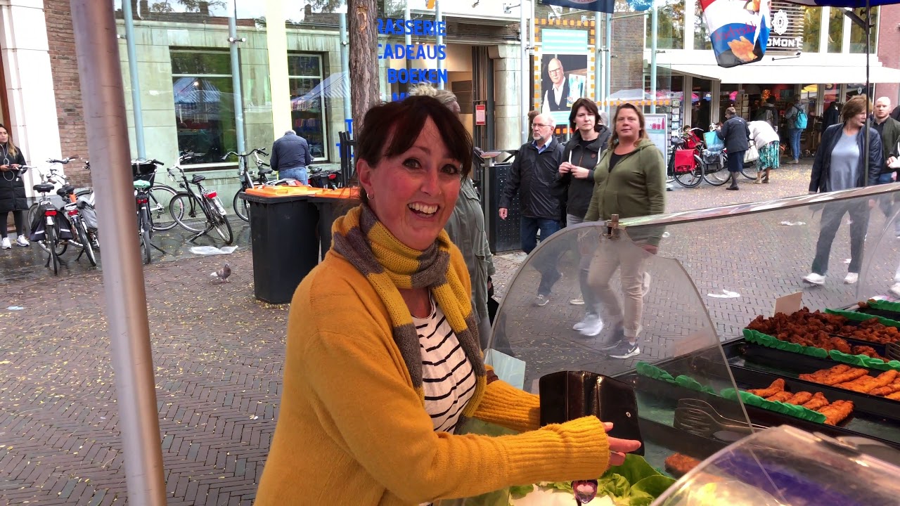 Een kijkje in de kraam van Vishandel Cor Bosman, Middelburg 26 09 2019