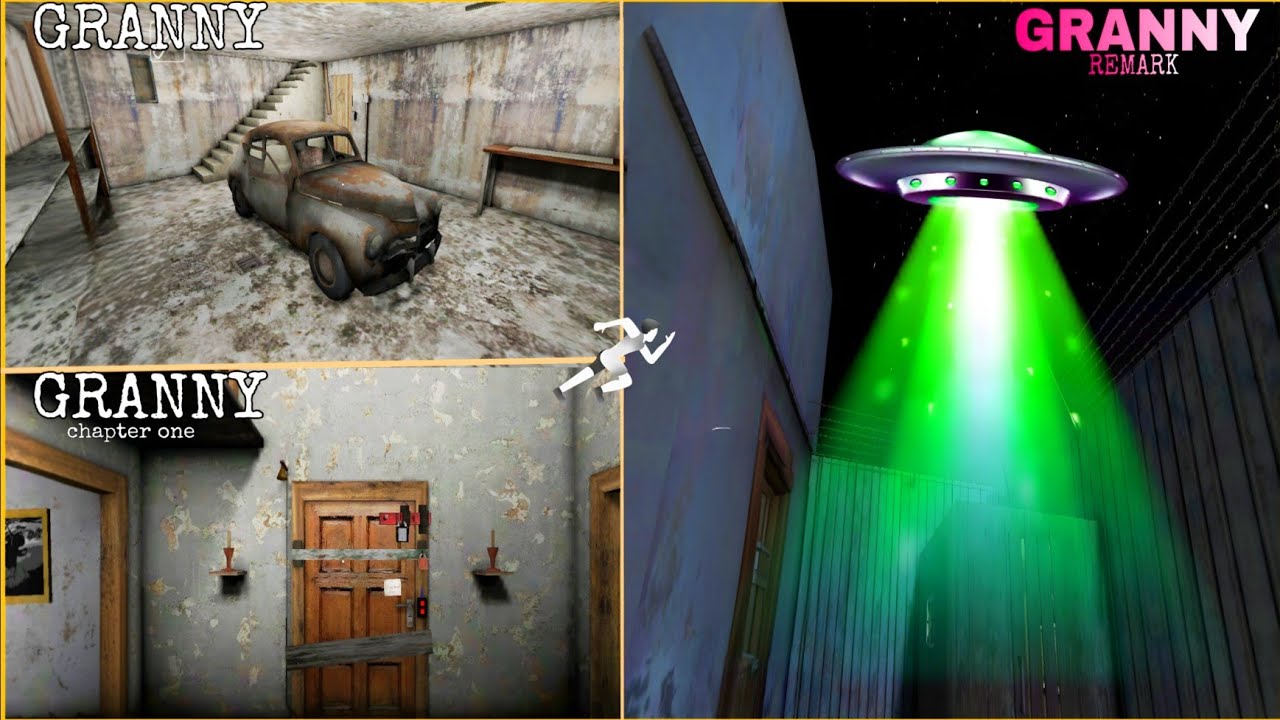 GRANNY SEWER, DOOR AND UFO ESCAPE