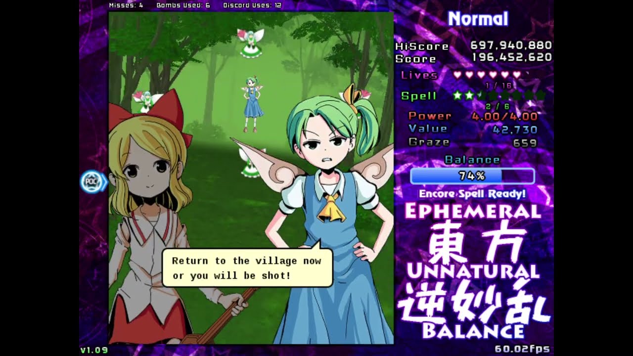Rin Satsuki's Scenario (Touhou Gyakumyouran ~ Ephemeral Unnatural Balance)
