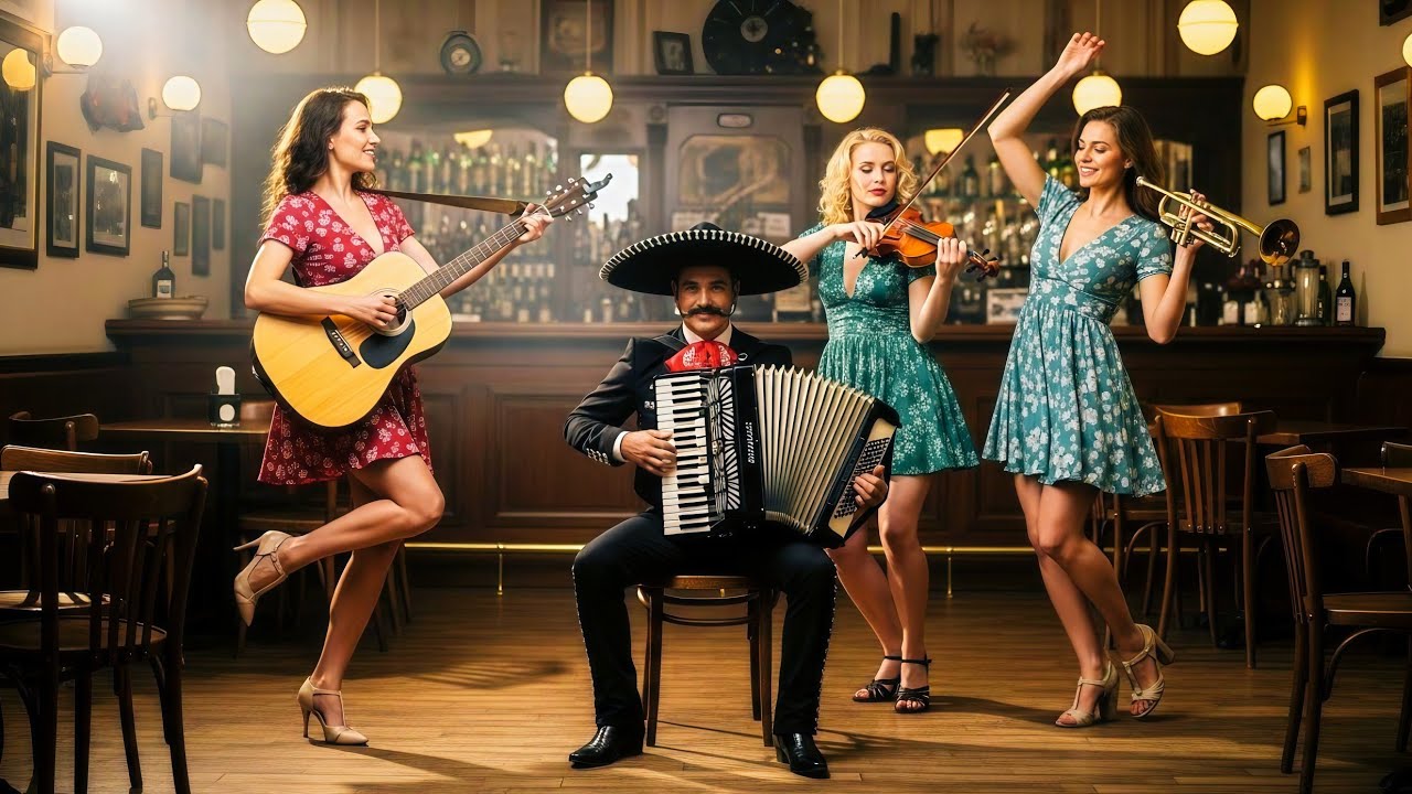 Mid-Century Mexican Polka | Joyful Retro Folk Music