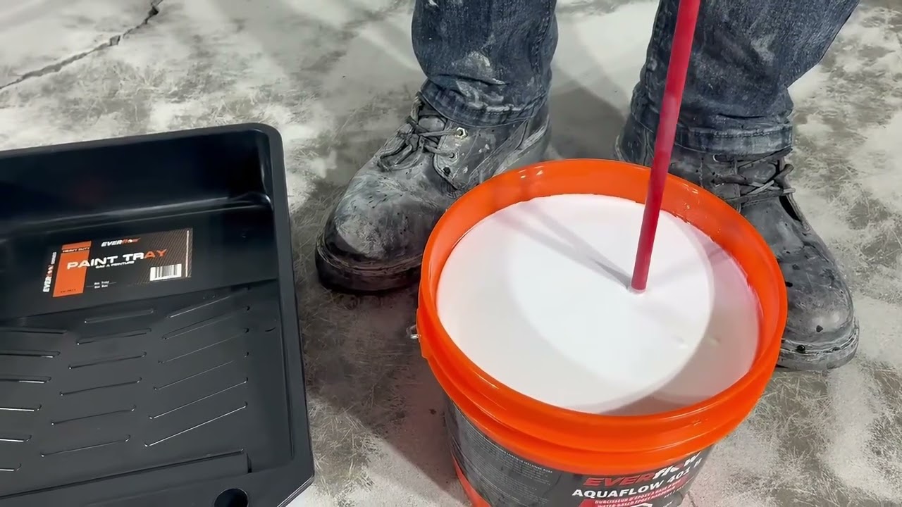 AQUAFLOW-401 | Waterbase Epoxy Wall & Concrete Coating