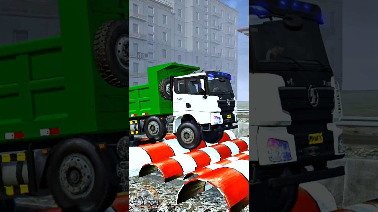BIG TRUCKS BATTLE THE OBSTACLES ep. 106 | #MudRunner Gameplay