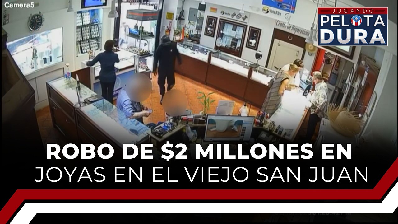 Robo de $2 millones en joyas en el Viejo San Juan