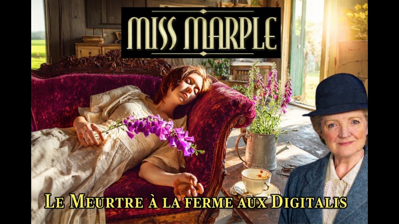 Un Thé Mortel le Meurtre de la Ferme Fox Glove| Miss Marple Enquête En Francais Livre Audio