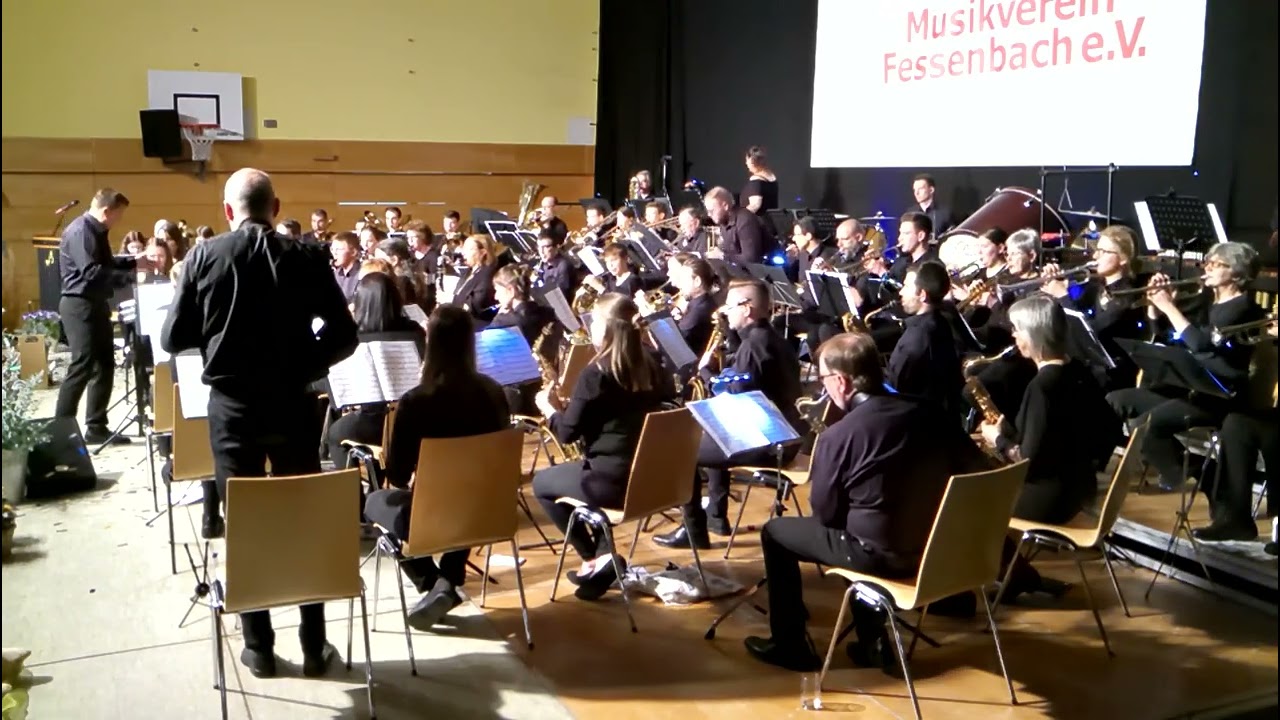 GROOVIN' AROUND (Otto M. Schwarz) - Frühjahrskonzert live Musikverein Fessenbach
