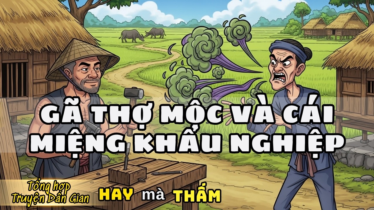 Gã Thợ Mộc Và Cái Miệng Khẩu Nghiệp - Truyện Dân Gian Việt Nam Hay Nhất